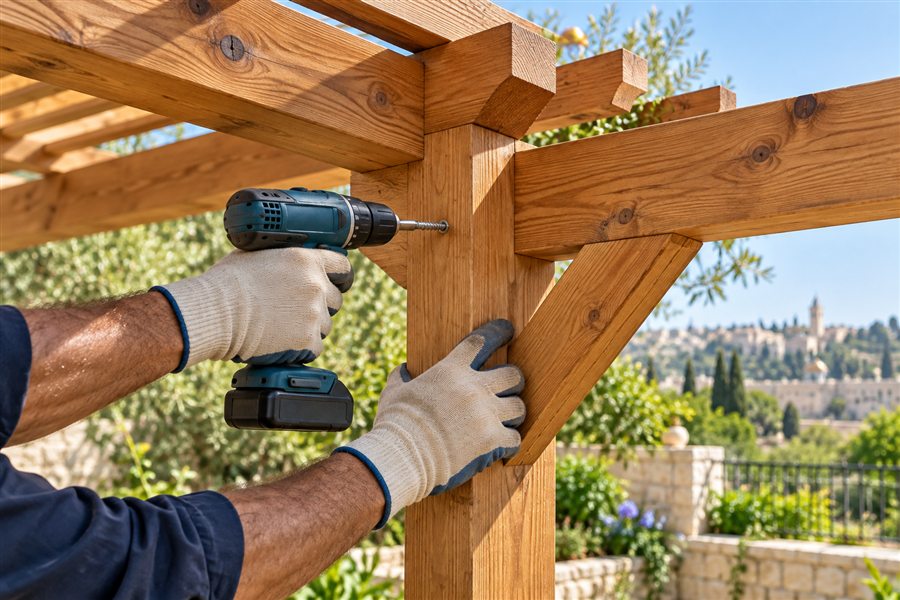 פרגולות — תמונת המחשה לתחום השירות