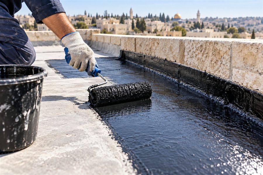 איטום גגות — תמונת המחשה לתחום השירות